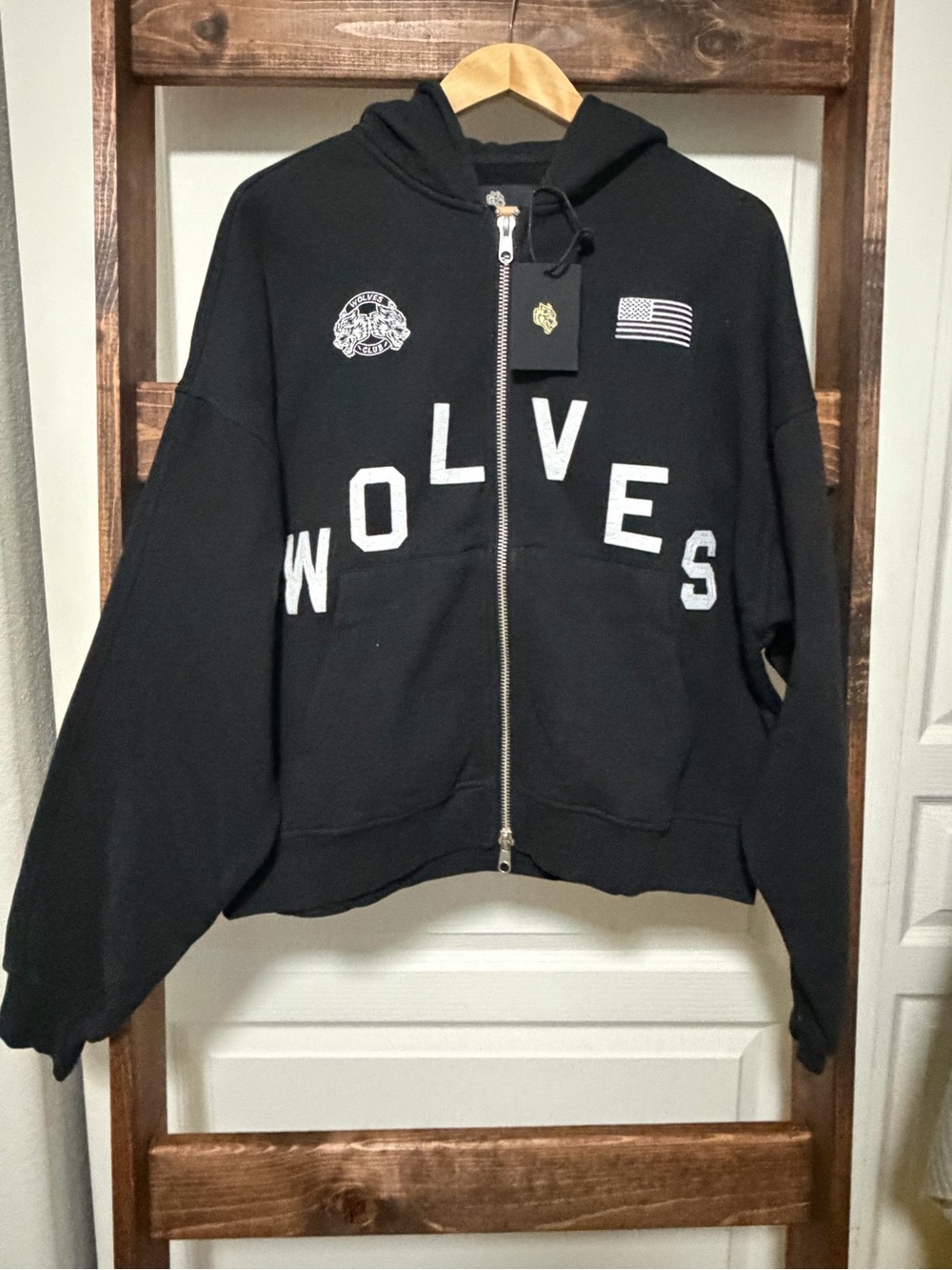 Darc Sport WOLVES Pyramid Darco Double Zip Hoodie - Picture 2 of 4